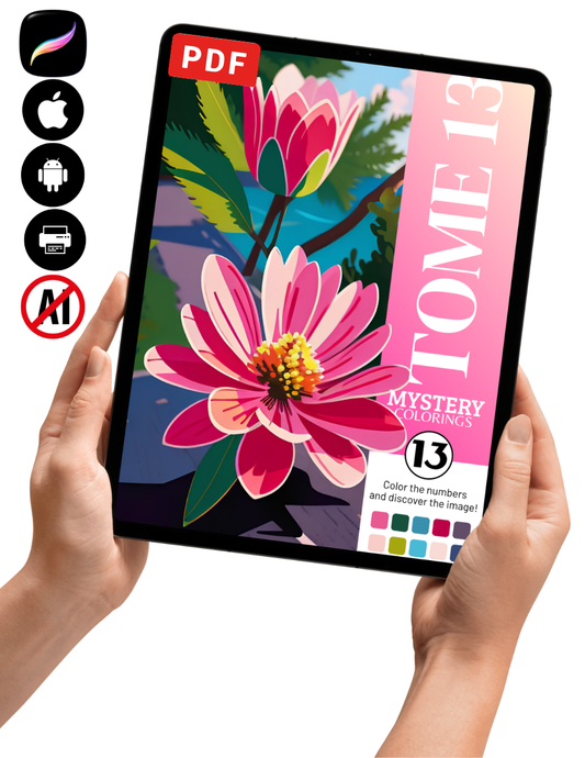 Mystery Coloring Book Tome 13 (Digital Download)