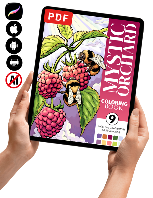 Mystic Orchard Coloring Book Vol. 9 (Digital Download)