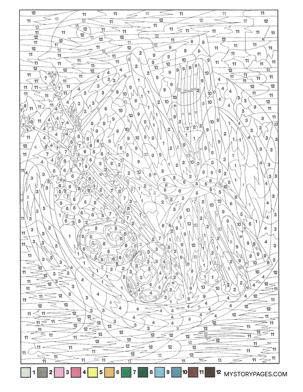 Mystery Coloring Book Tome 7 (Digital Download)