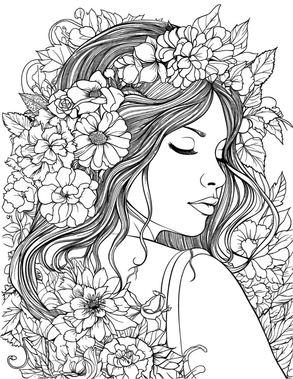 Blooming Botanicals Coloring Book Vol. 7 (Digital Download)