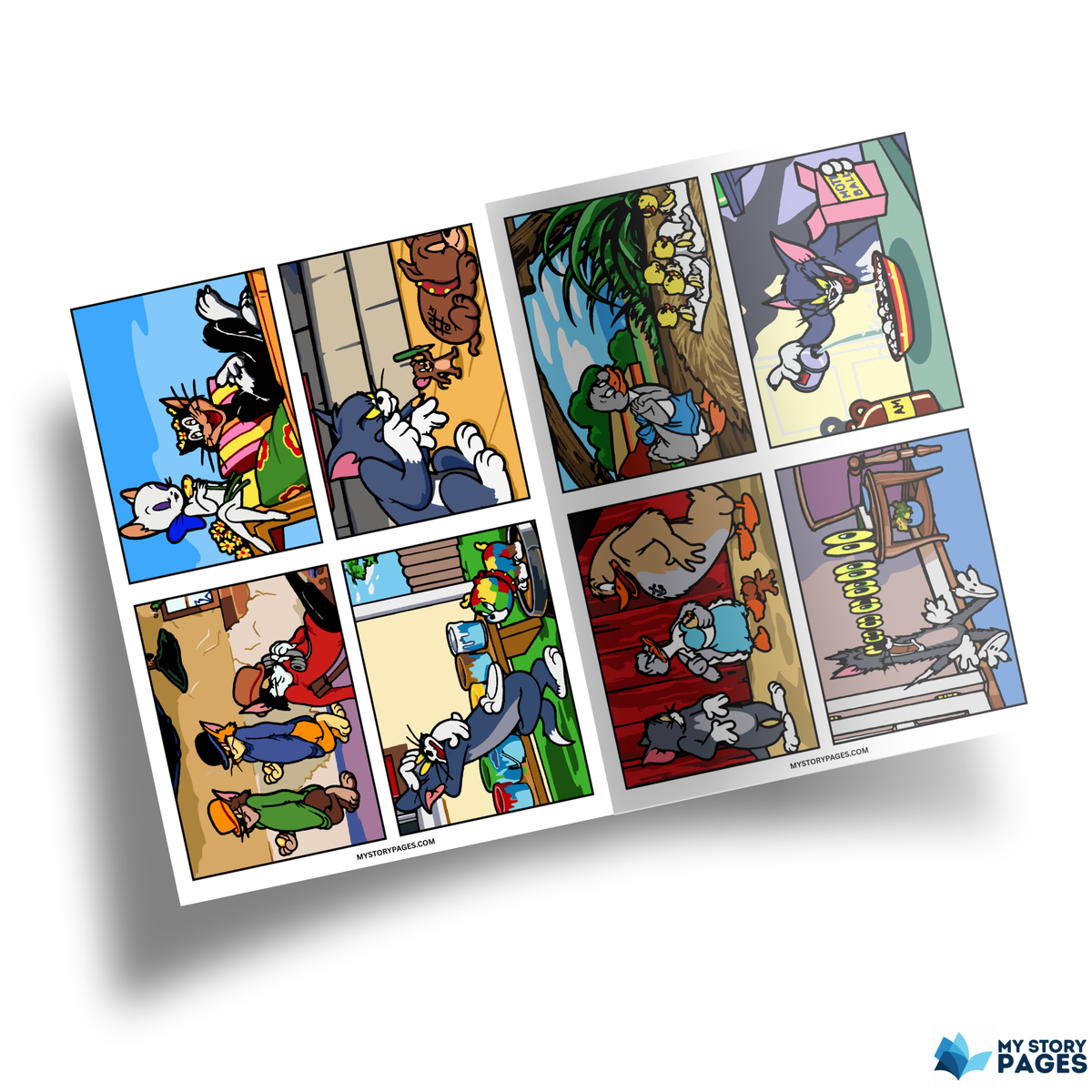 Favorite Cartoon Mystery Color By Number Book Vol. 13 (Digital Download)