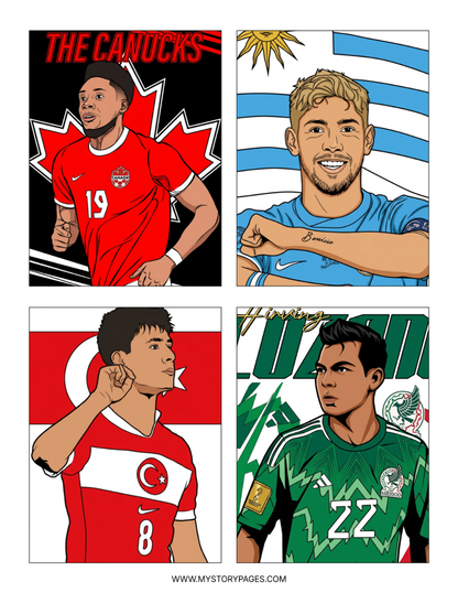 World Cup 2026 Coloring Book Vol. 11 (Digital Download)