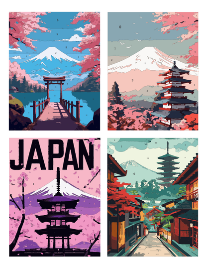Japan Mystery Coloring Book (Digital Download)