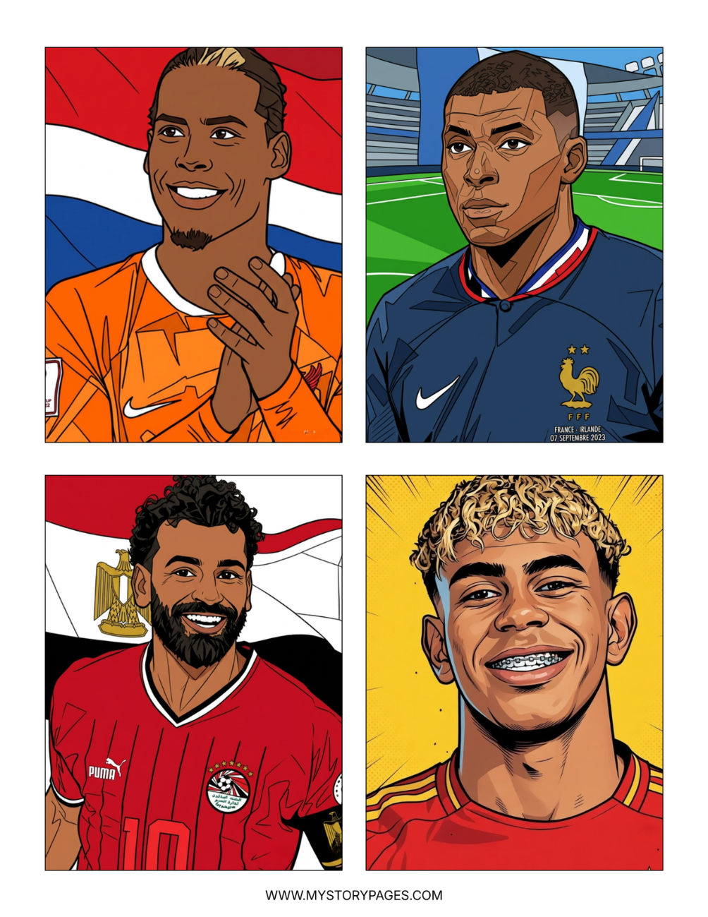World Cup 2026 Coloring Book Vol. 11 (Digital Download)