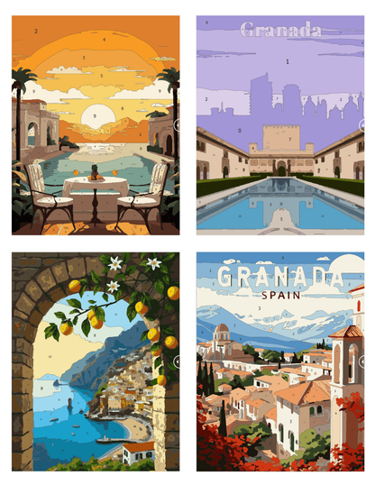 Spain Mystery Coloring (Digital Download)