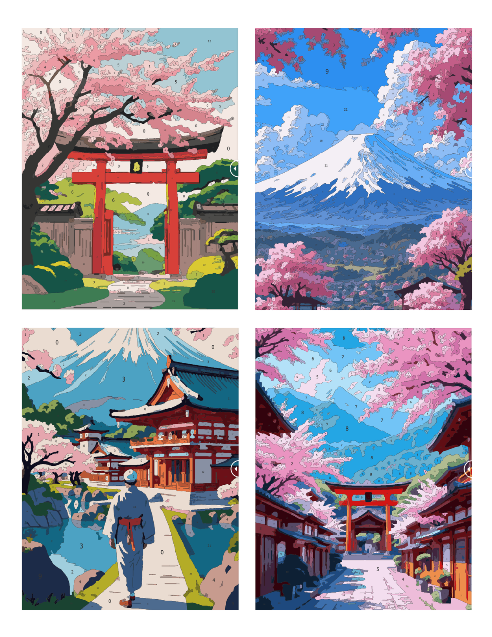 Japan Mystery Coloring Book (Digital Download)