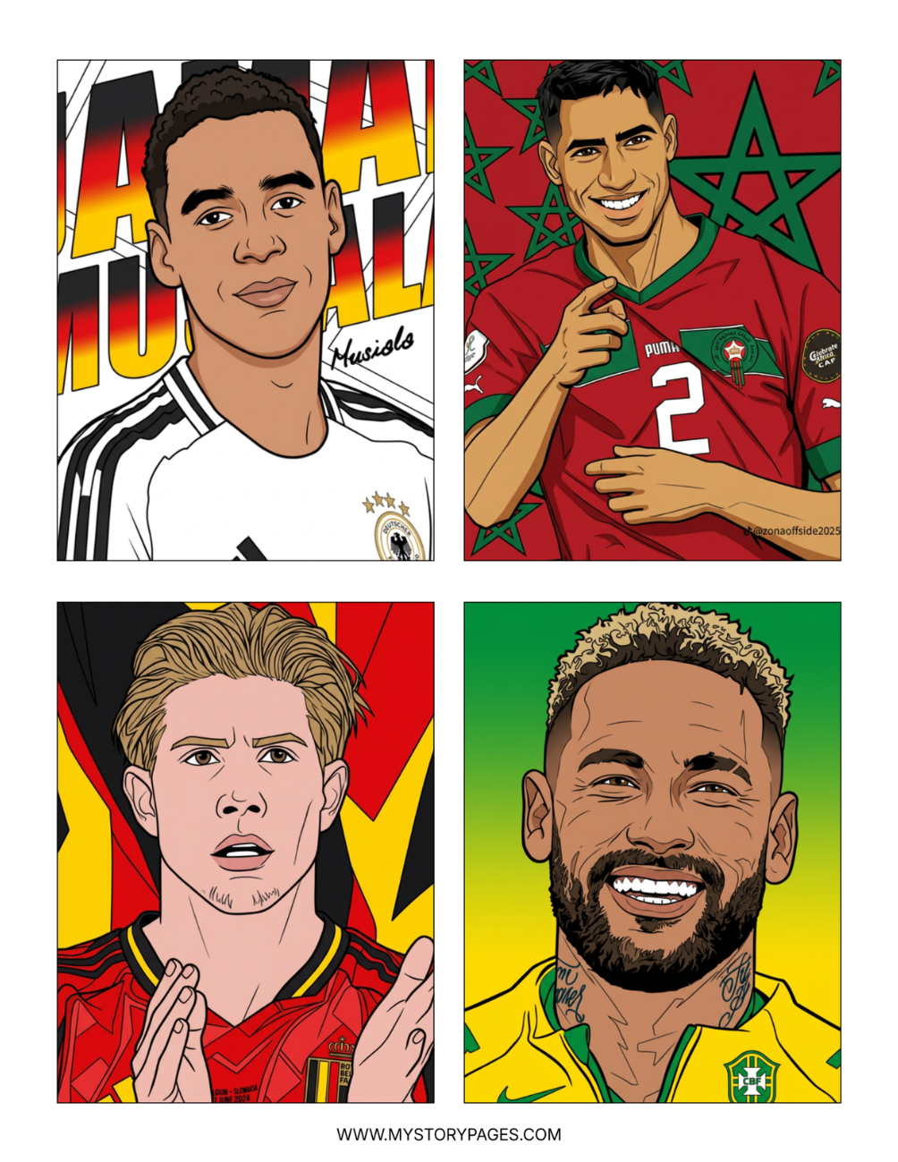 World Cup 2026 Coloring Book Vol. 11 (Digital Download)