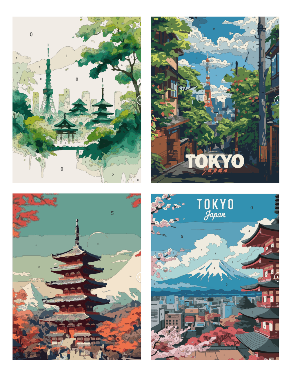 Japan Mystery Coloring Book (Digital Download)