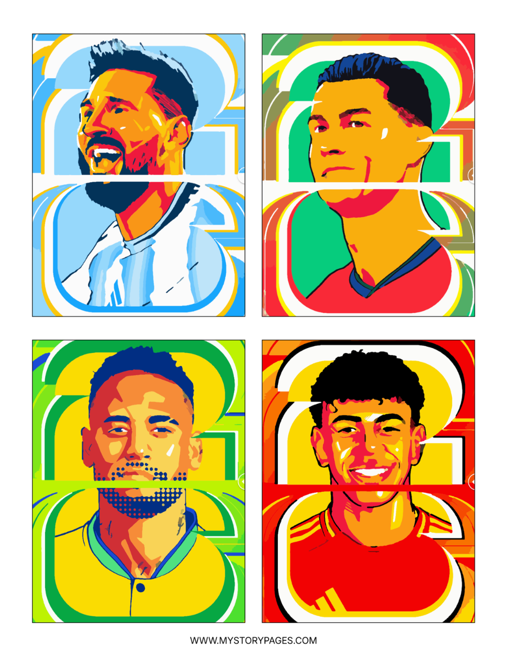 World Cup 2026 Coloring Book Vol. 11 (Digital Download)