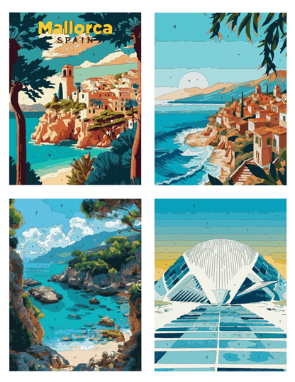 Spain Mystery Coloring (Digital Download)