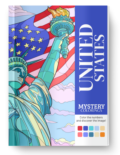 USA Mystery Coloring (Digital Download)