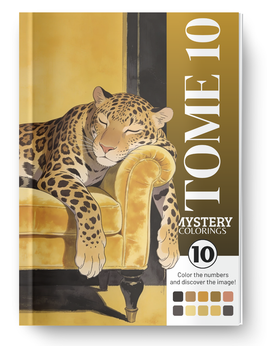 Mystery Coloring Book Tome 10 (Digital Download)