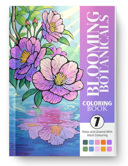 Blooming Botanicals Coloring Book Vol. 7 (Digital Download)