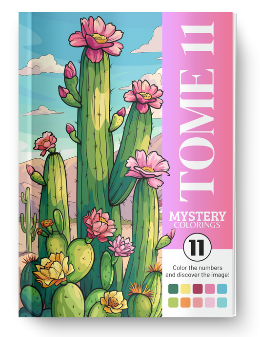 Mystery Coloring Book Tome 10 (Digital Download)
