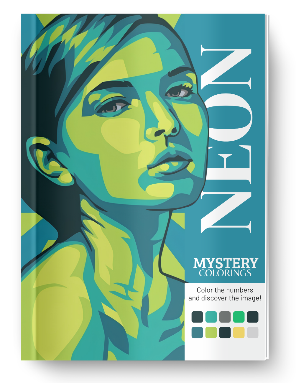 Neon Mystery Coloring Book (Digital Download)