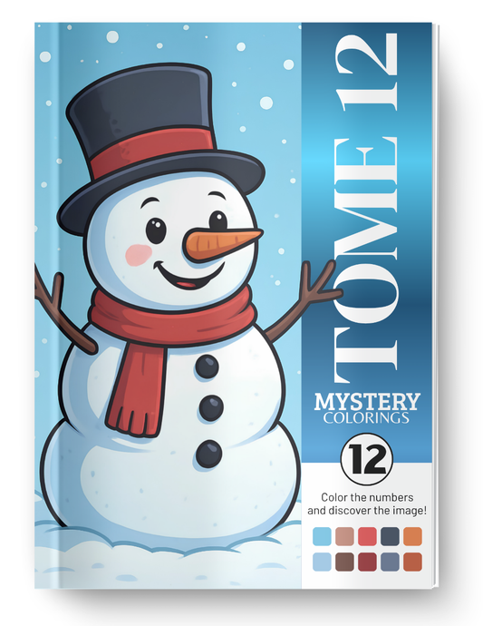 Mystery Coloring Book Tome 12 (Digital Download)