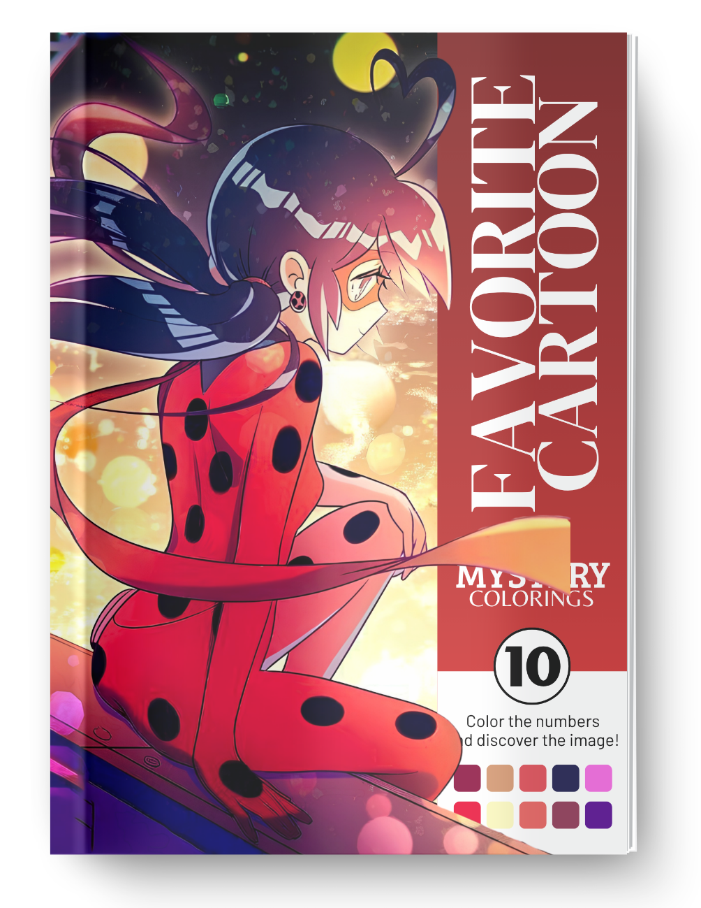 Favorite Cartoon Mystery Color By Number Book Vol. 10 (Digital Download)