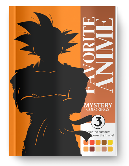 Favorite Anime Mystery Coloring Book Vol. 3 (Digital Download)