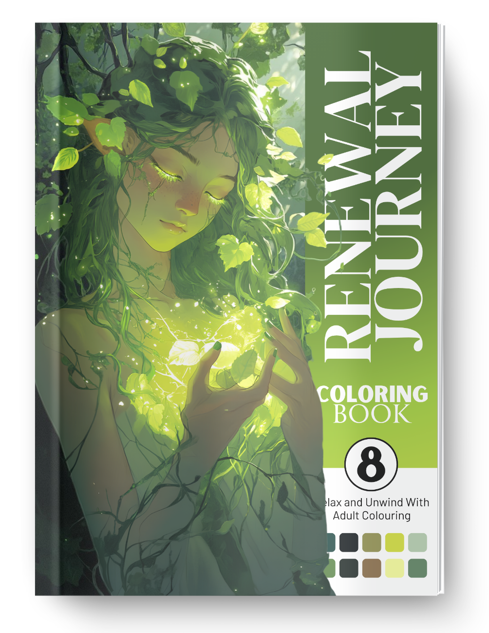Renewal Journey Coloring Book Vol. 8 (Digital Download)