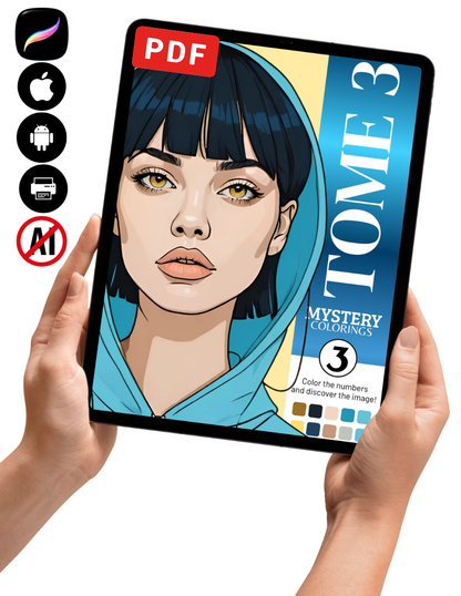 Mystery Coloring Book Tome 3 (Digital Download)