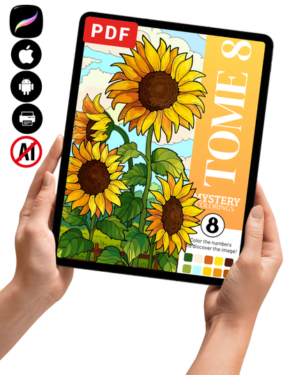 Mystery Coloring Book Tome 8 (Digital Download)