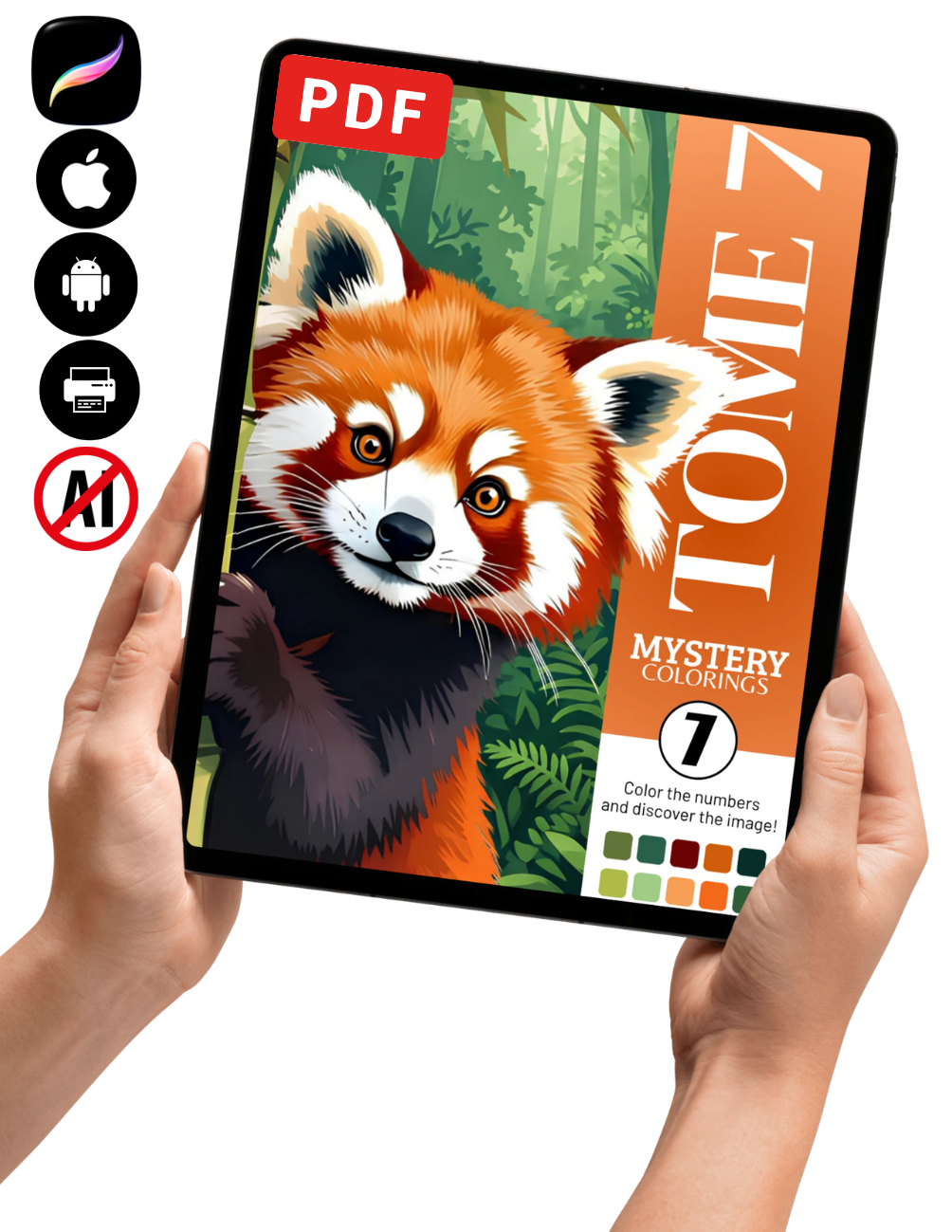 Mystery Coloring Book Tome 7 (Digital Download)