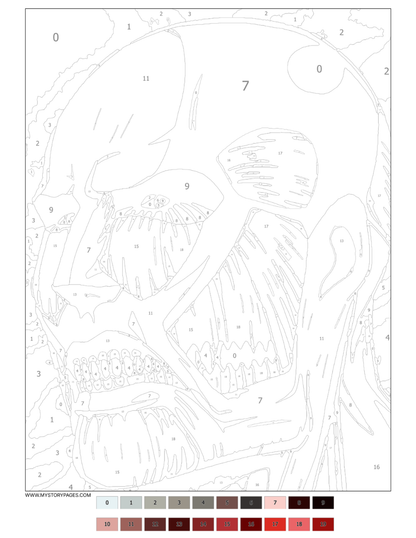 Favorite Anime Mystery Coloring Book (Digital Download)