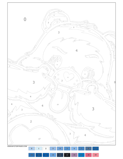 Favorite Cartoon Mystery Coloring Book Vol. 3 Digital Download