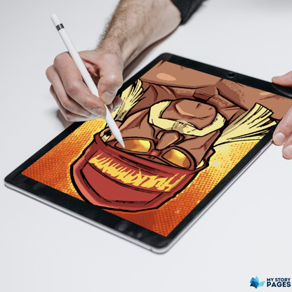 Wrestling Legends Mystery Coloring Book | Color by Number