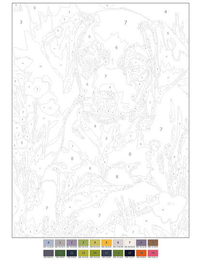 Dogs Mystery Coloring Book (Digital Download) | Cozy Color by Number PDF for iPad & Print
