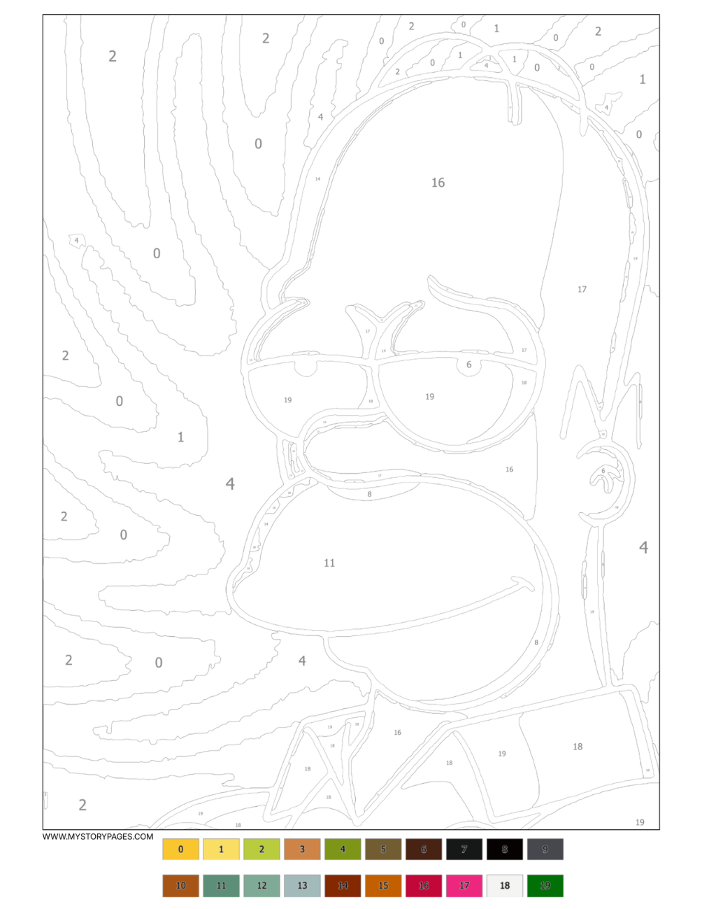 Favorite Cartoon Mystery Coloring Book Vol. 2 (Digital Download)