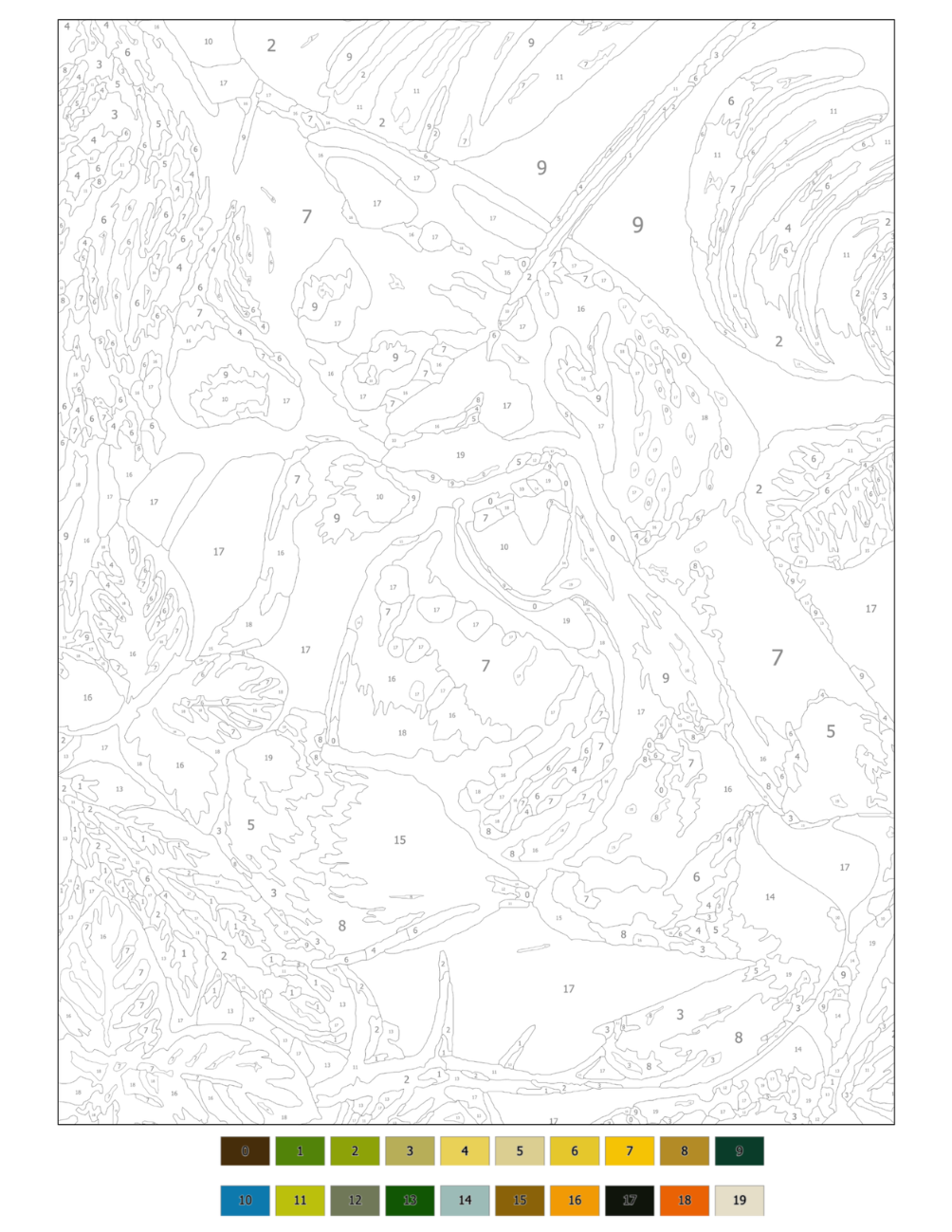 Adorable Panda Mystery Coloring Book (Digital Download) | Cute Animal Color by Number PDF for iPad & Print
