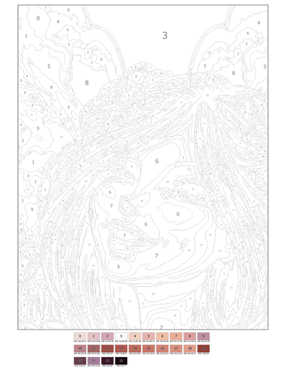 Fantasy Fairy Mystery Coloring (Digital Download) – Color by Numbers | Printable & Tablet