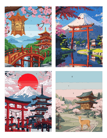 Japan Mystery Coloring Book (Digital Download)