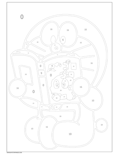 Favorite Anime Mystery Coloring Book Vol. 4 (Digital Download)