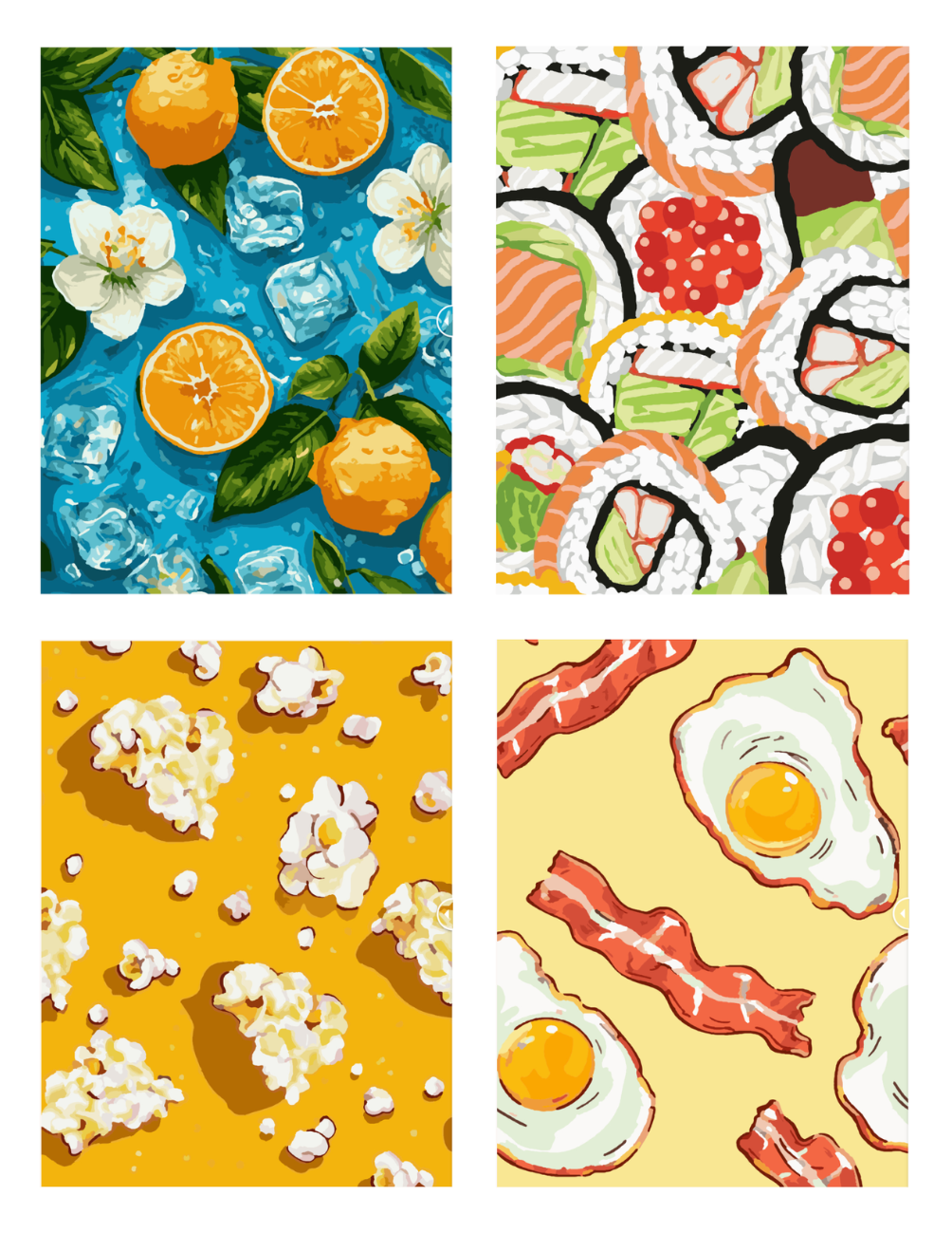 Sweet Mystery Coloring (Digital Download) – Color by Numbers | Printable & Tablet