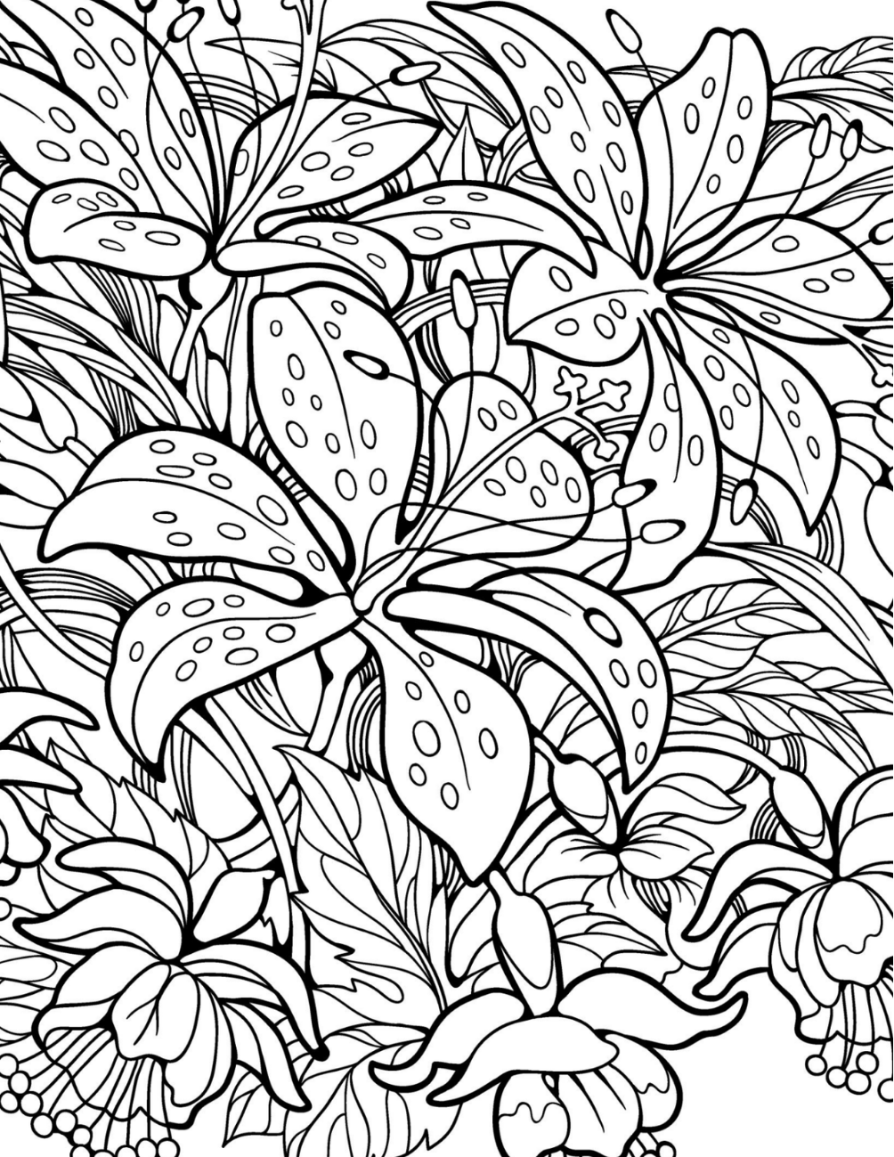 Blooming Botanicals Coloring Book Vol. 7 (Digital Download)