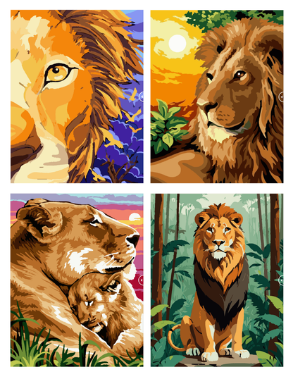 Animals Mystery Coloring (Digital Download) – Color by Numbers | Printable & Tablet