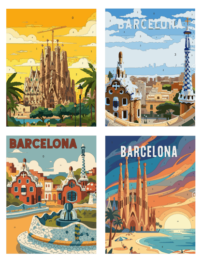 Spain Mystery Coloring (Digital Download)