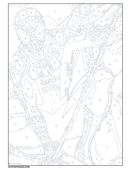 Favorite Movie Mystery Coloring Book Vol. 1 (Digital Download)