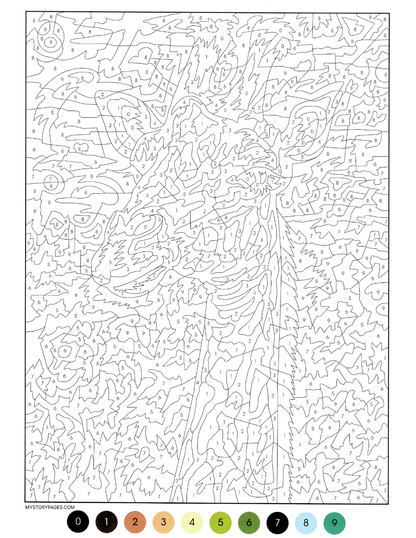 Mystery Coloring Book Tome 9 (Digital Download)