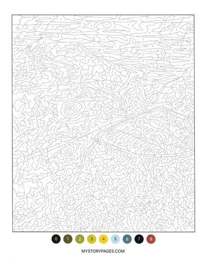 Mystery Coloring Book Tome 6 (Digital Download)