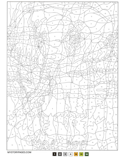 Mystery Coloring Book Tome 2 (Digital Download)