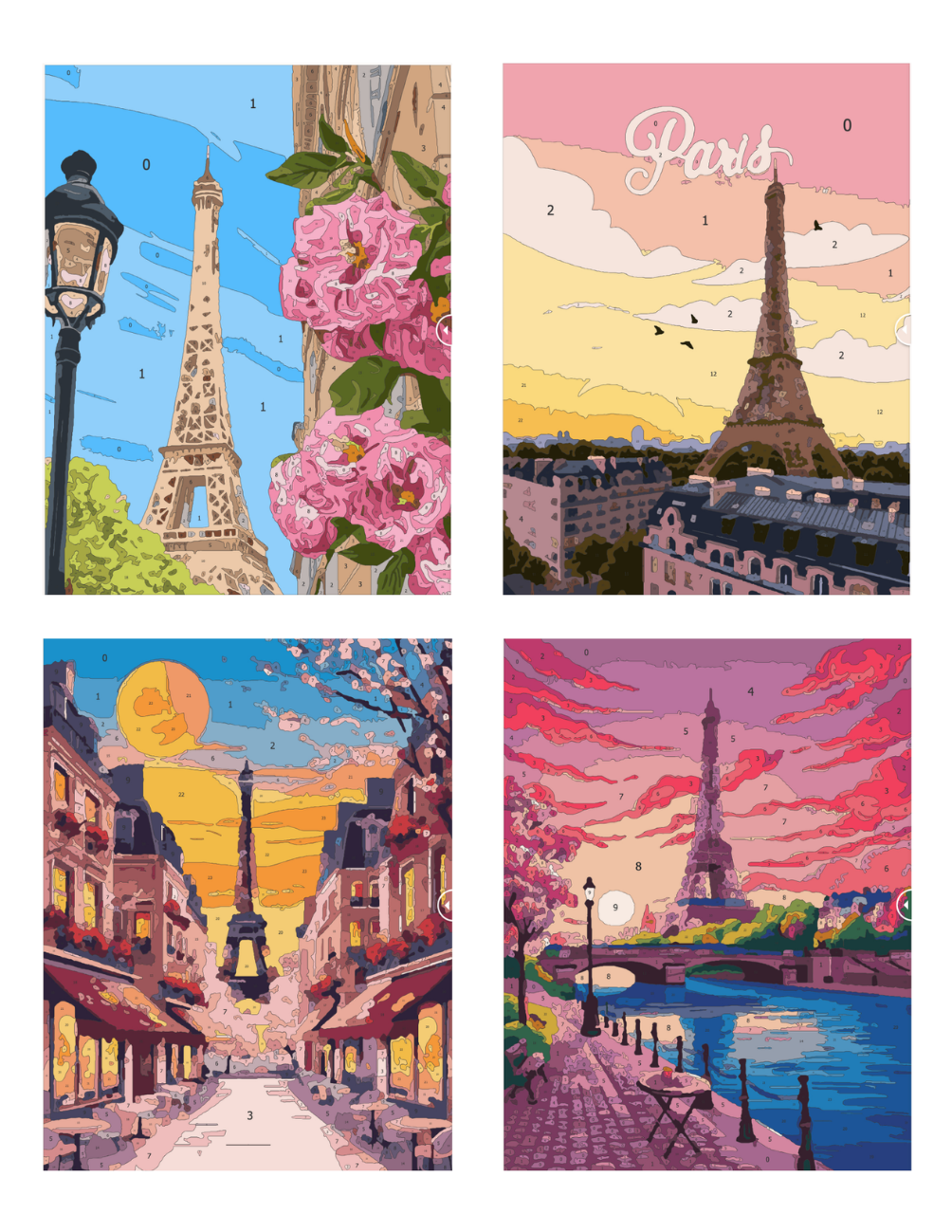 France Mystery Coloring (Digital Download) – Color by Numbers | Printable & Tablet