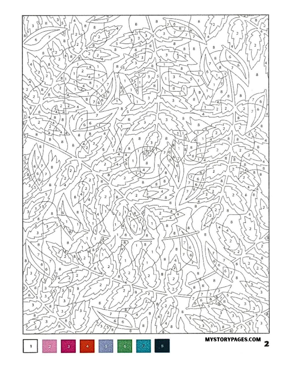 Mystery Coloring Book Tome 13 (Digital Download)