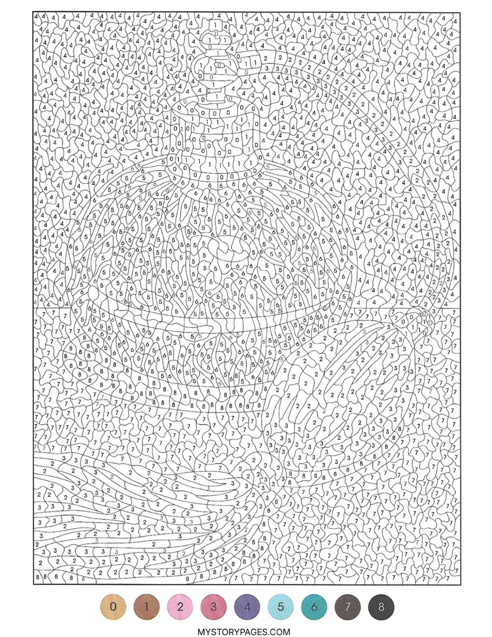 Mystery Coloring Book Tome 3 (Digital Download)