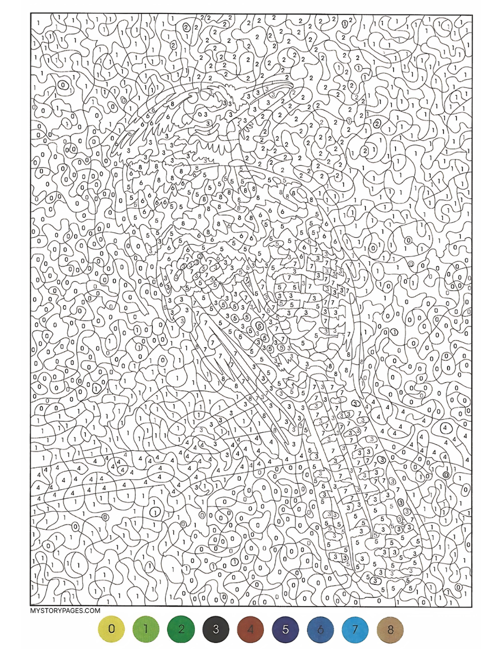 Mystery Coloring Book Tome 1 (Digital Download)