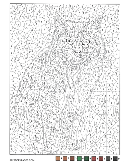 Mystery Coloring Book Tome 7 (Digital Download)