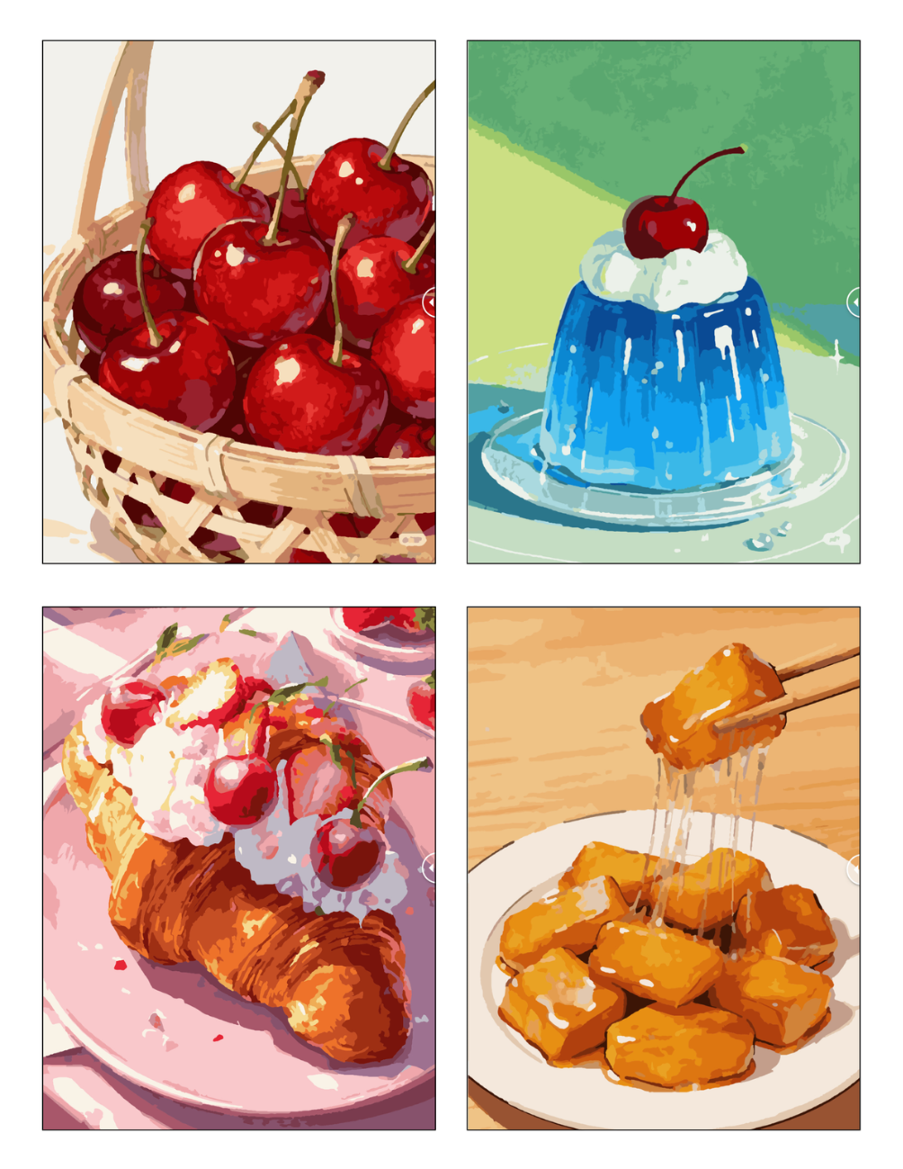 Summer Sweets Mystery Coloring Book (Digital Download)
