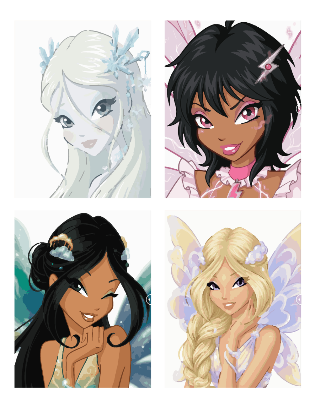 Fantasy Fairy Mystery Coloring (Digital Download) – Color by Numbers | Printable & Tablet
